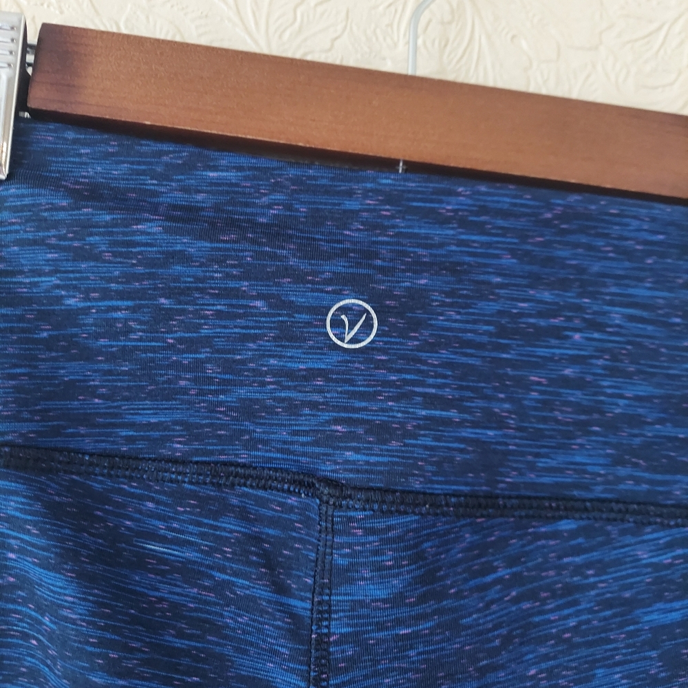 Vogo Blue Patterned Leggings - Picture 4 of 10